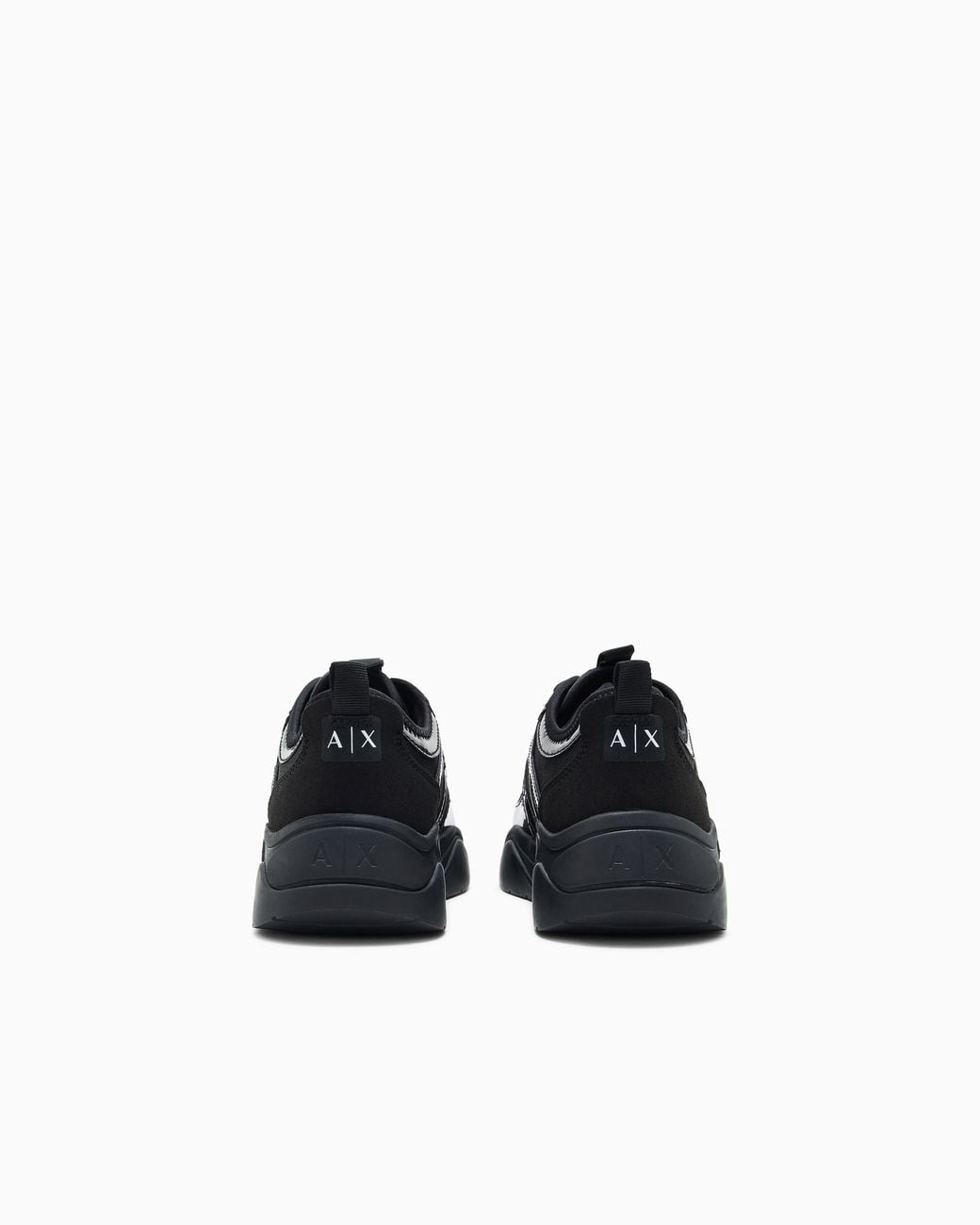 ARMANI EXCHANGE Black Sneakers