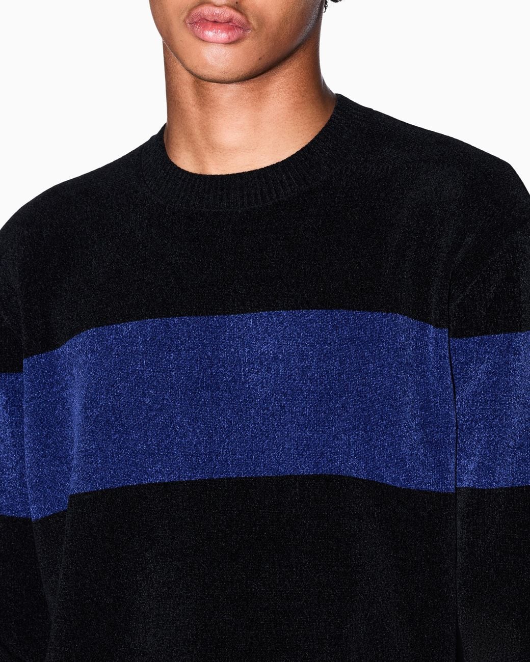 ARMANI EXCHANGE Blue Pullover for men