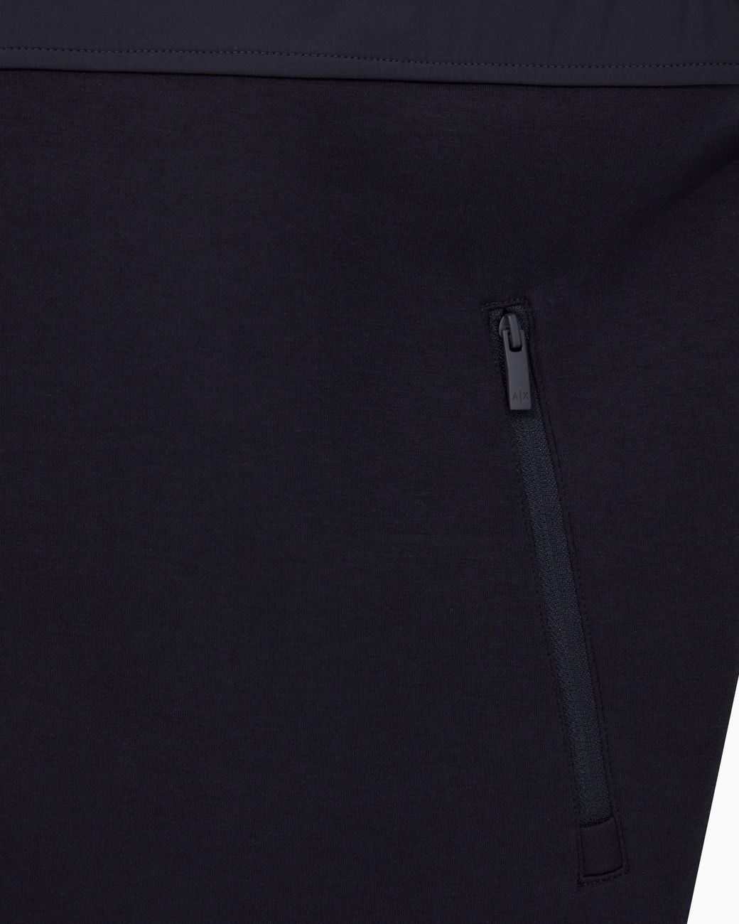 Chaleco De Algodón Elástico Con Cuello Alto Essential ARMANI EXCHANGE de hombre de color Blue
