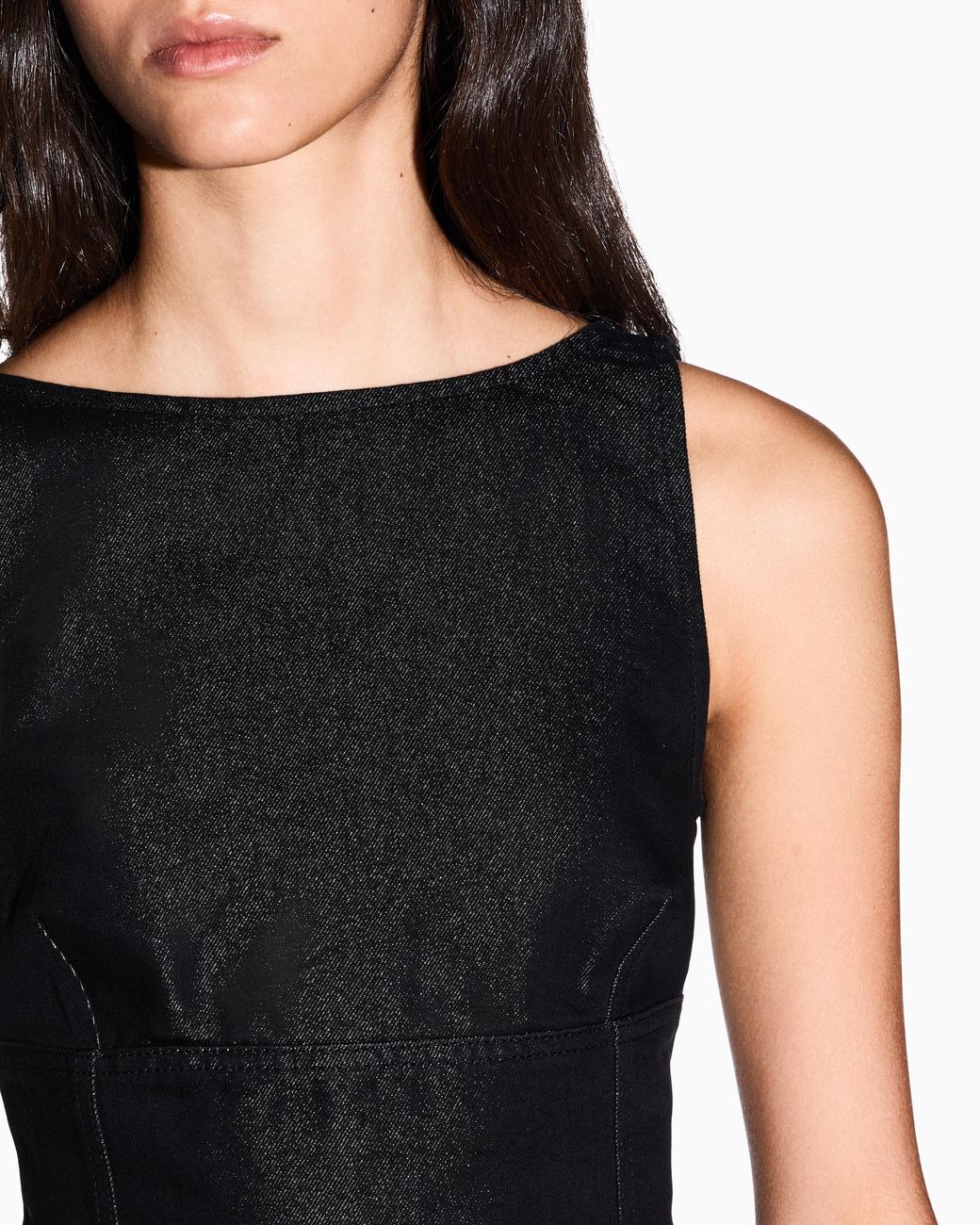 ARMANI EXCHANGE Black Slim Fit Dress