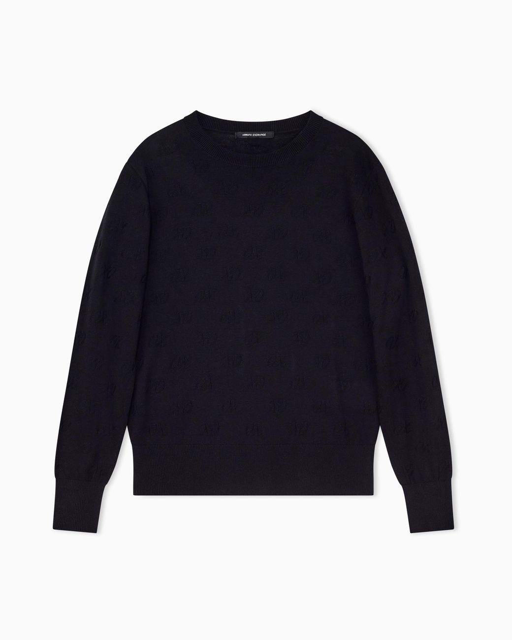 ARMANI EXCHANGE Blue Regular Fit Pullover