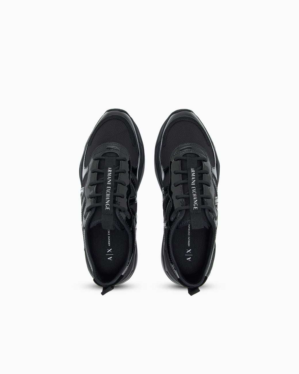 ARMANI EXCHANGE Black Sneakers