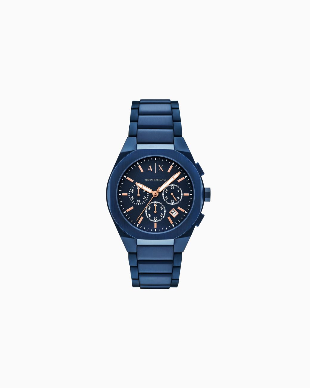 ARMANI EXCHANGE Blue Sync Chronograph Stainless Steel Watch for men