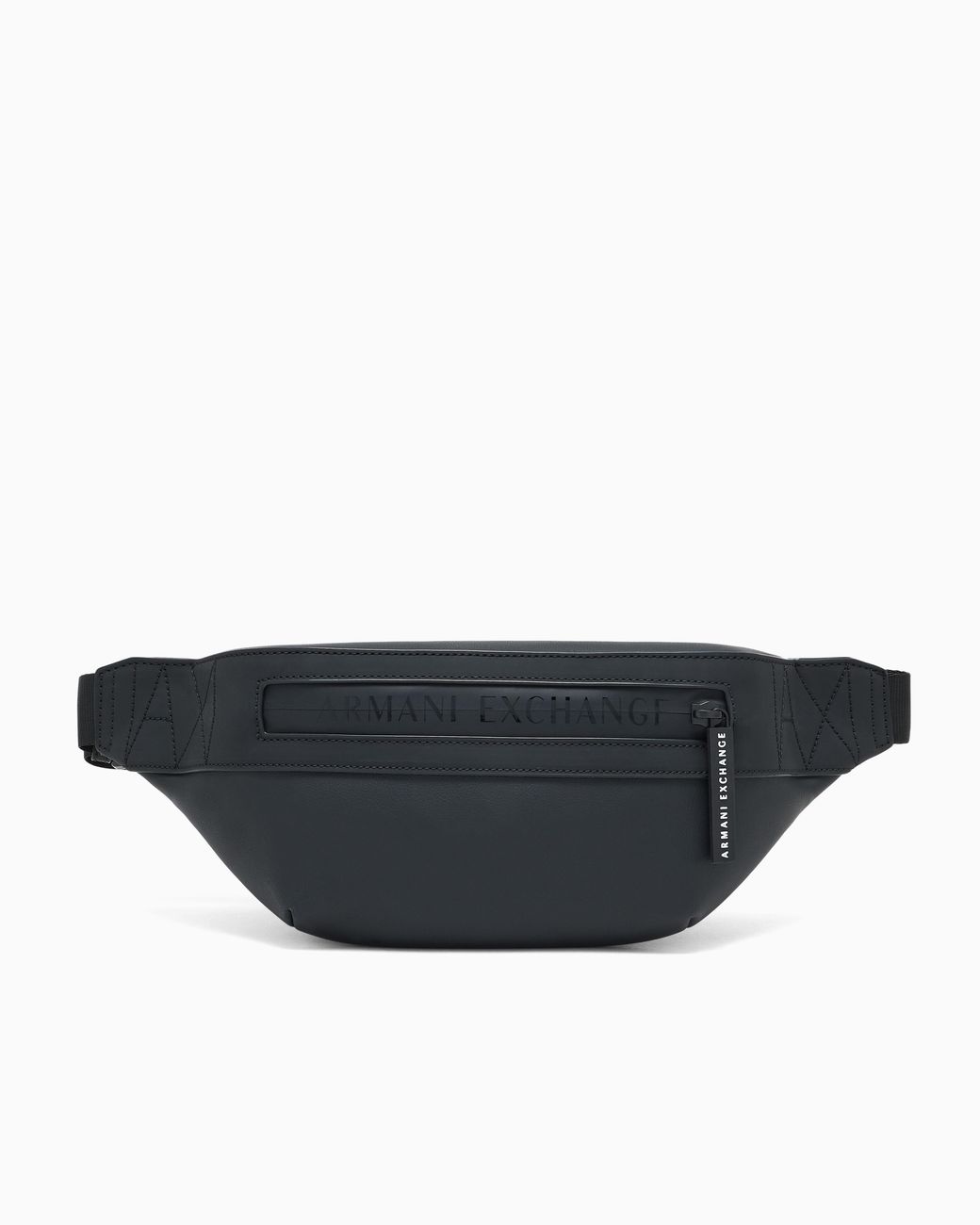 ARMANI EXCHANGE Black Waist Bag for men