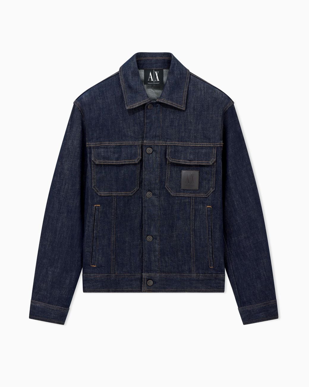 ARMANI EXCHANGE Blue Denim Jacket for men