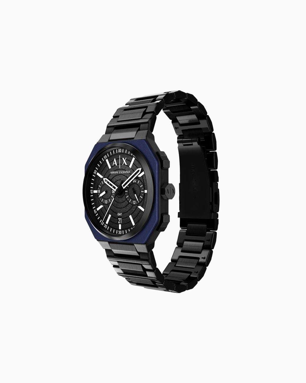 ARMANI EXCHANGE Blue X Bass Dual-Time Watch for men