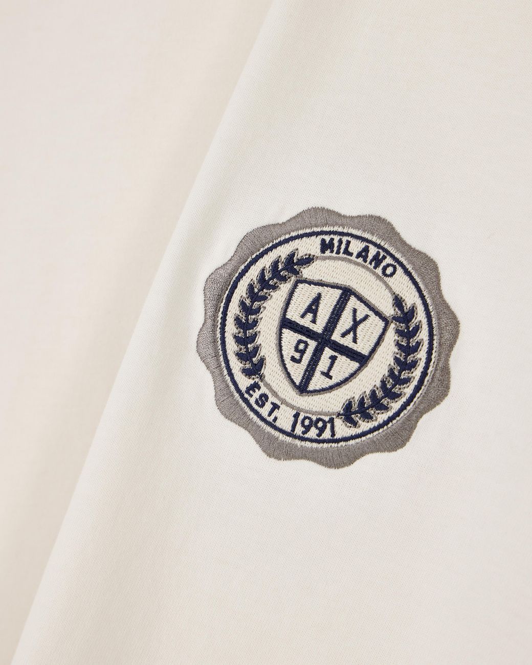 ARMANI EXCHANGE White Regular T-Shirt for men