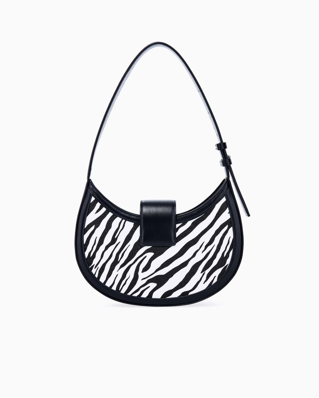 ARMANI EXCHANGE White Hobo Shoulder Bag