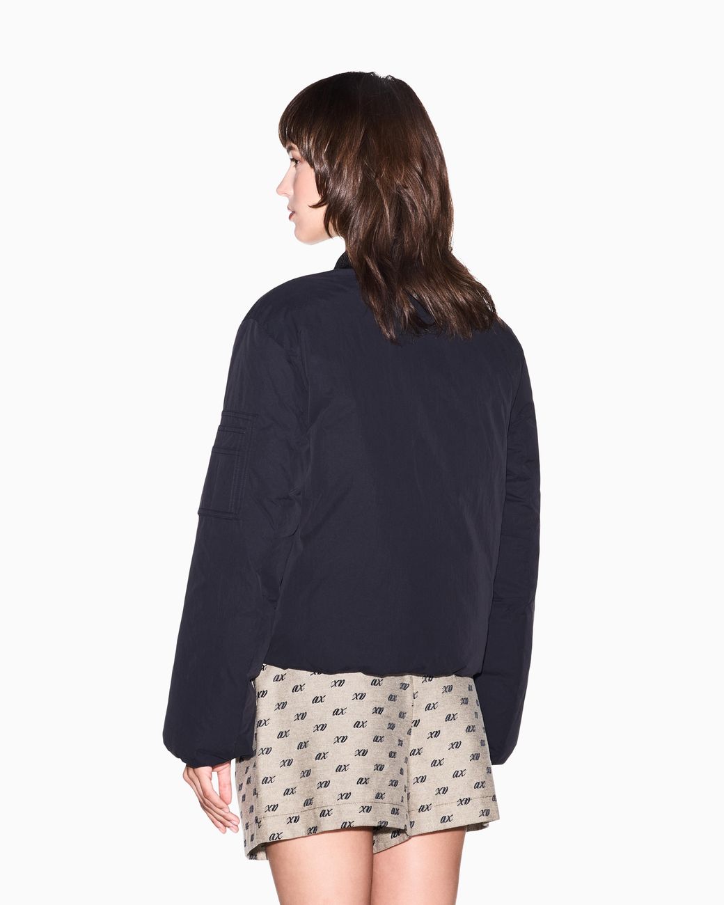 ARMANI EXCHANGE Blue Blouson Jacket