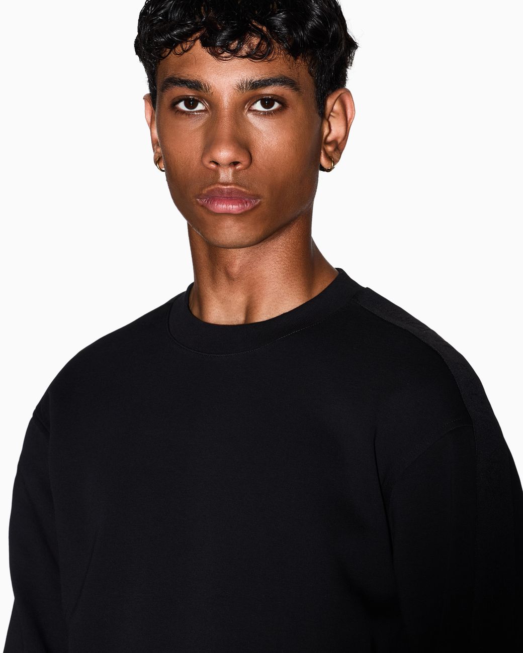 ARMANI EXCHANGE Blue Logo Sweatshirt for men