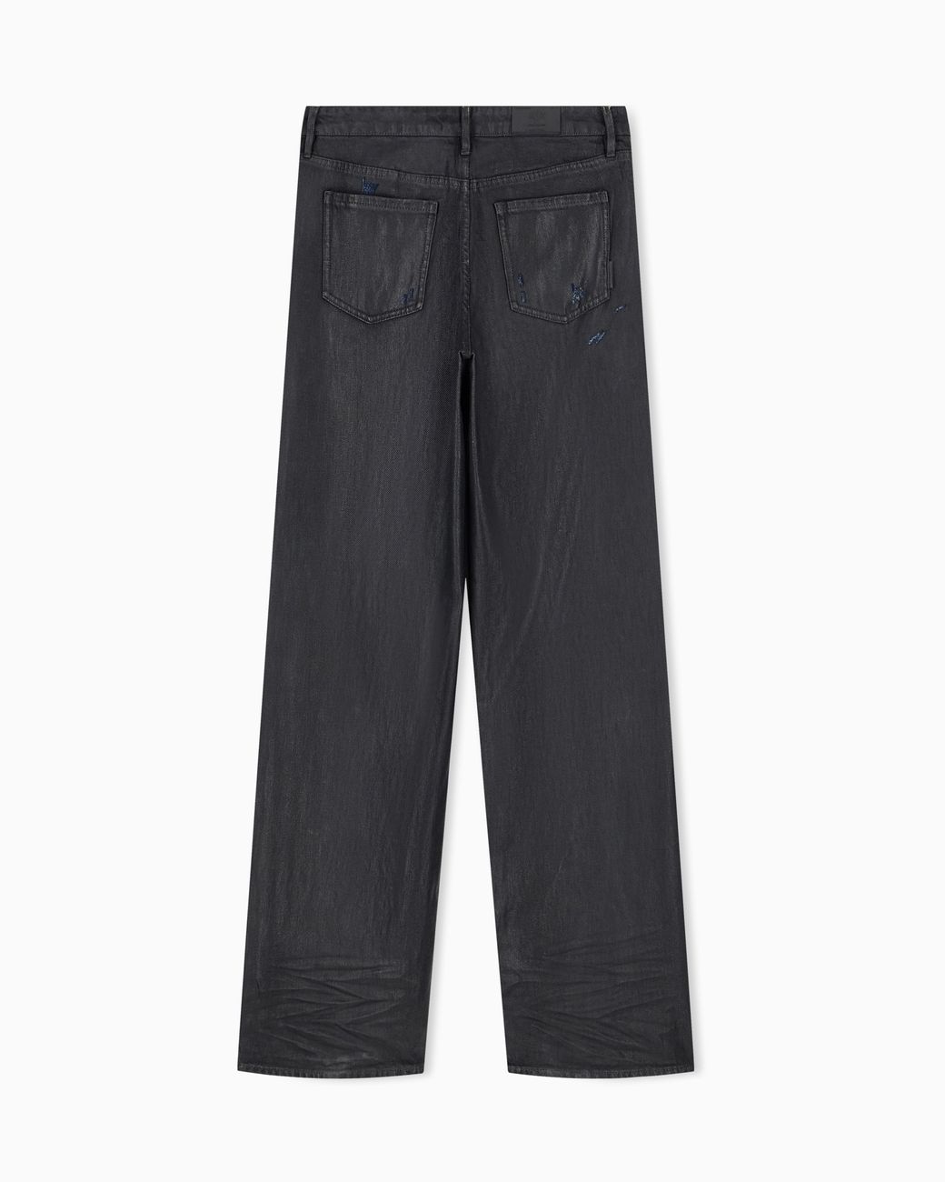 ARMANI EXCHANGE Blue Oversized Fit 5 Pockets Denim Pant