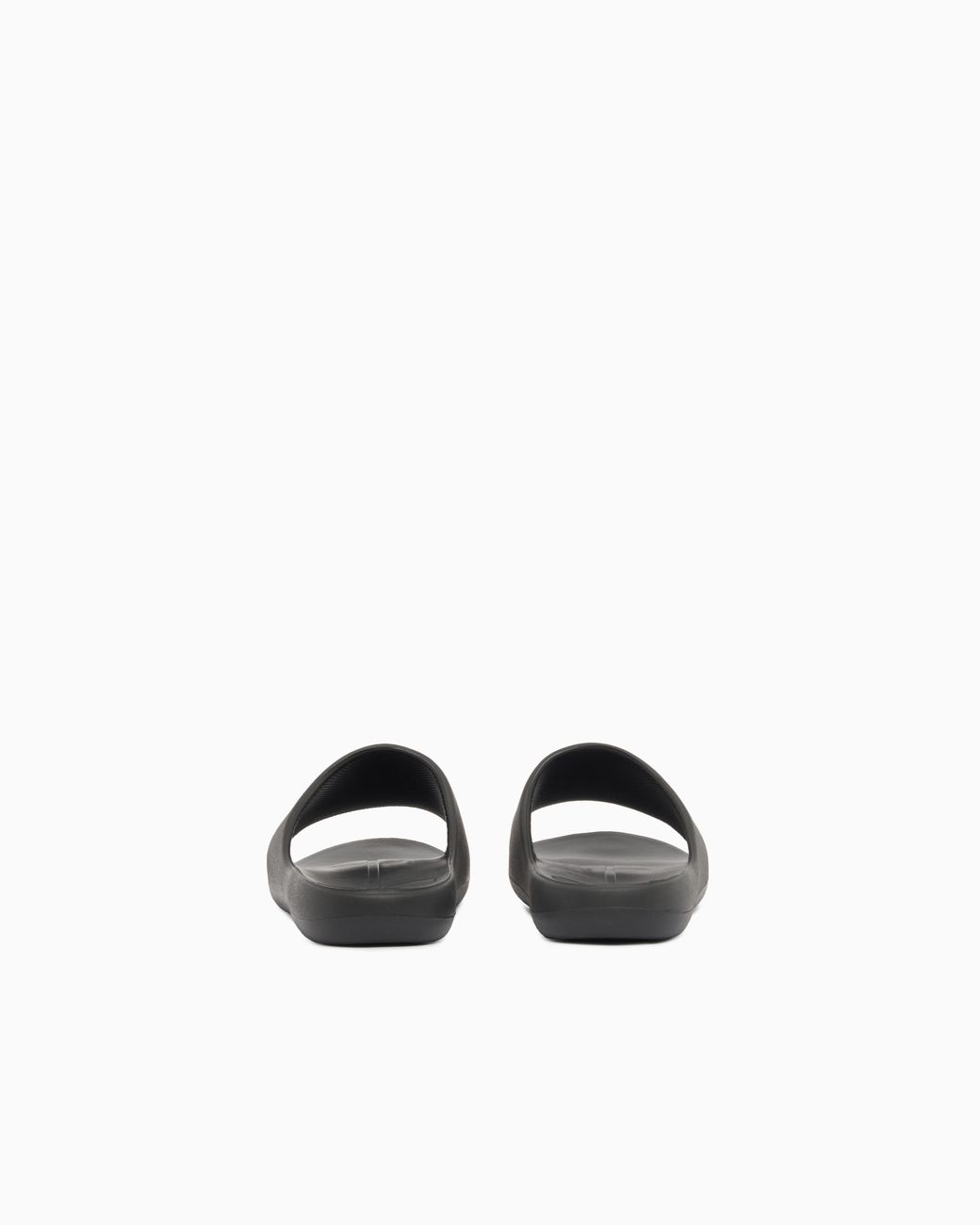 ARMANI EXCHANGE White Slides With Logo for men