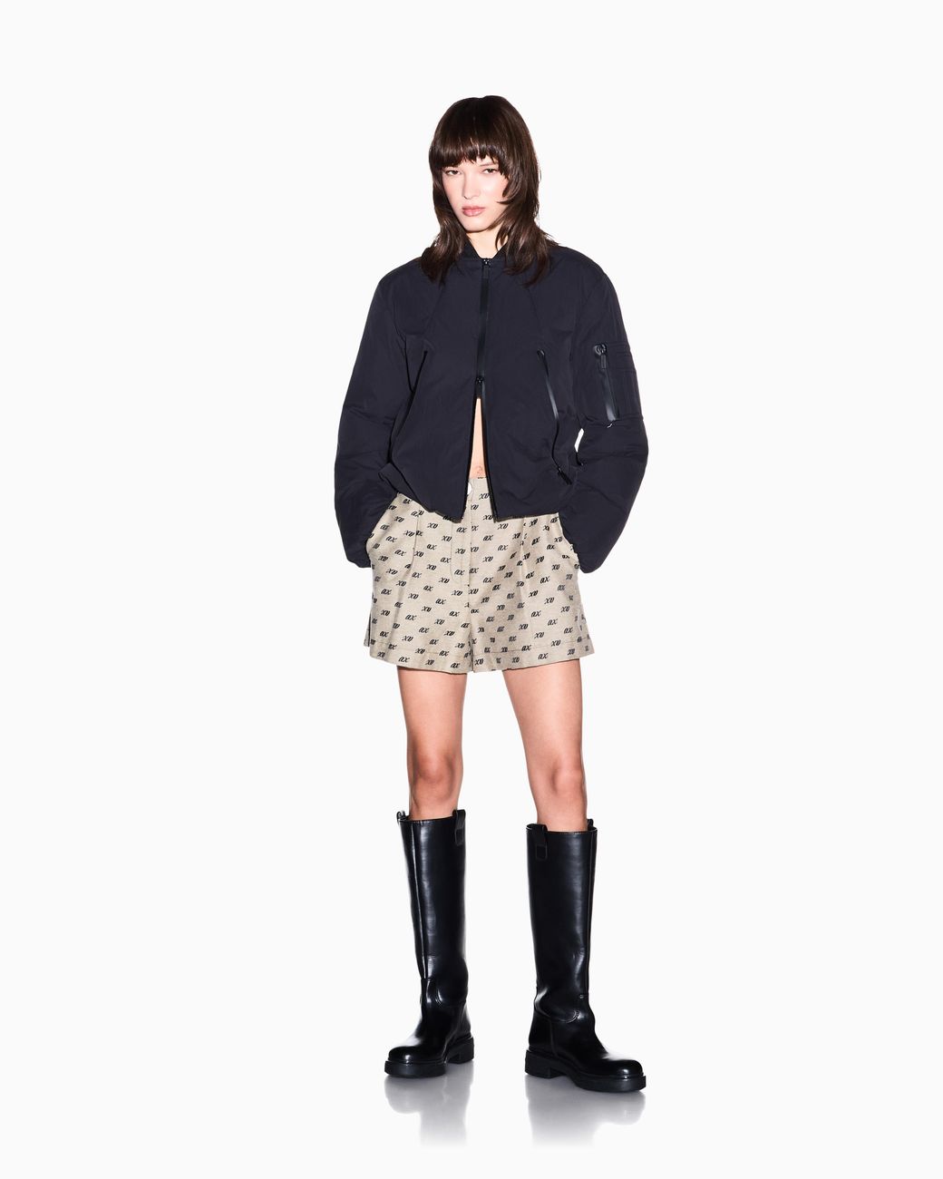 ARMANI EXCHANGE Blue Blouson Jacket