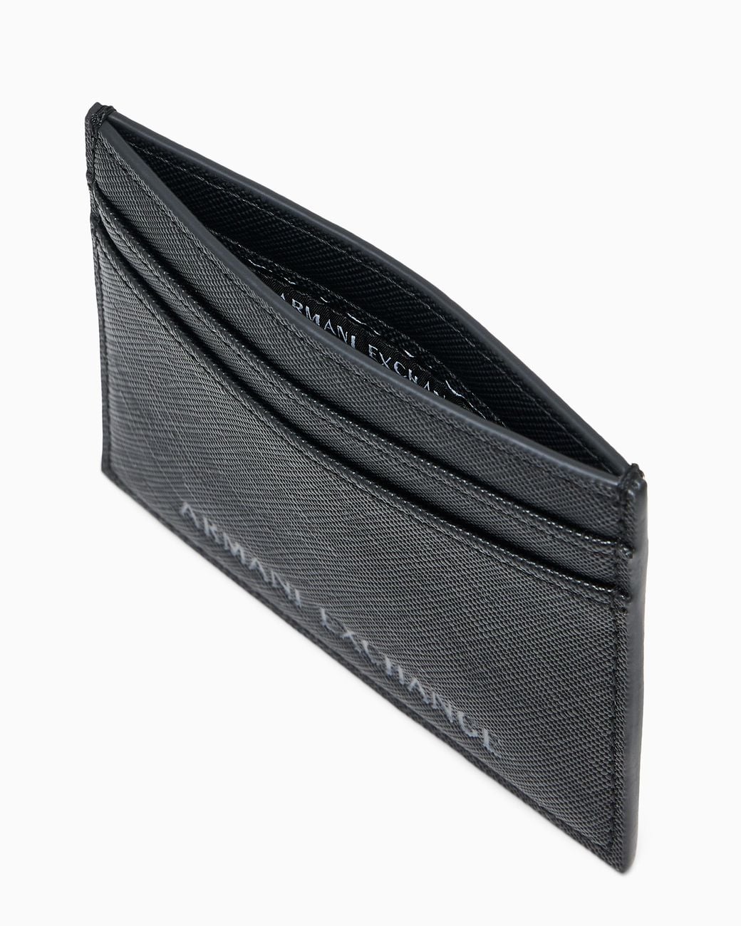 ARMANI EXCHANGE White Credit Card Holder for men