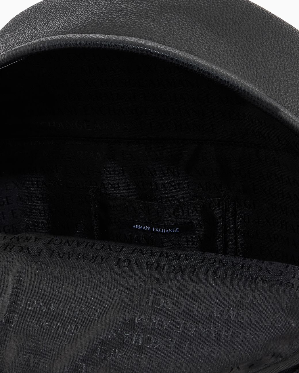 ARMANI EXCHANGE Black Backpack for men