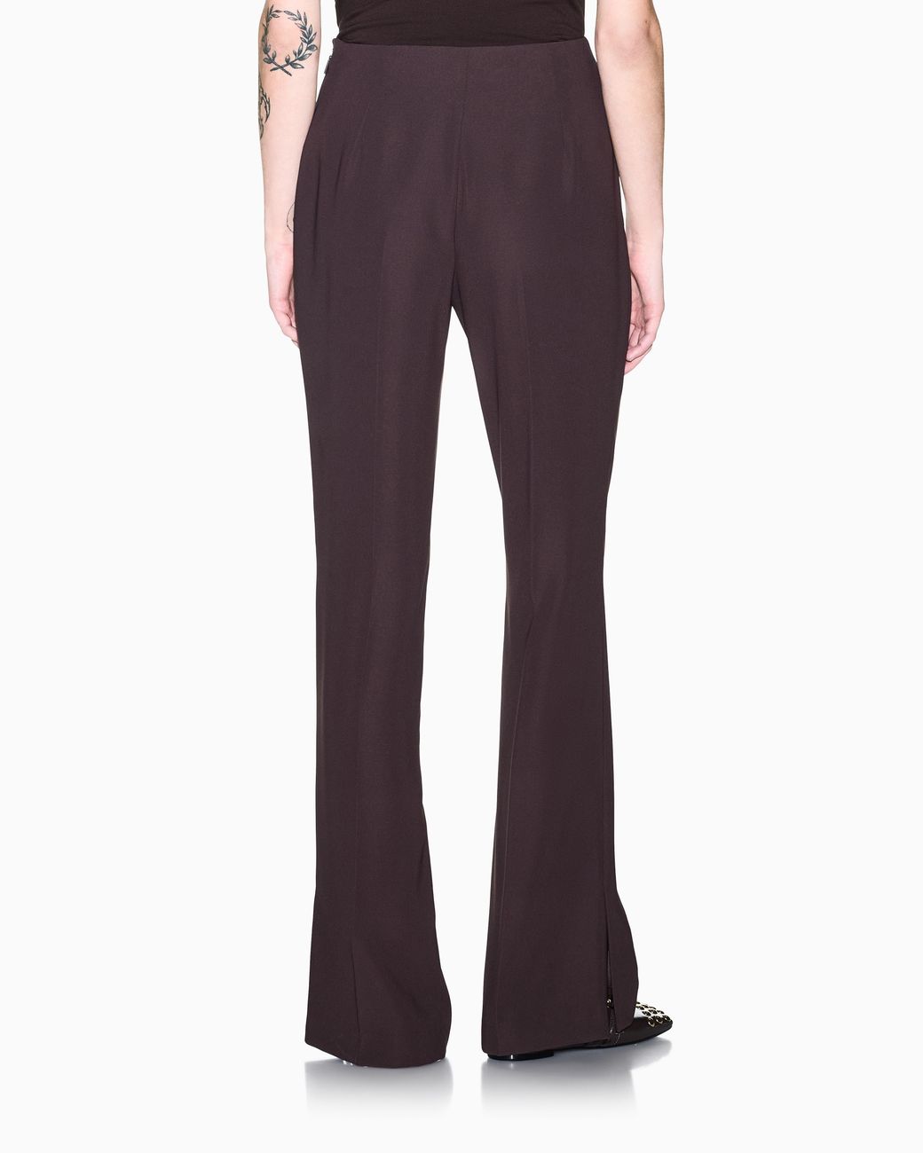 ARMANI EXCHANGE Purple Slim Fit Trousers