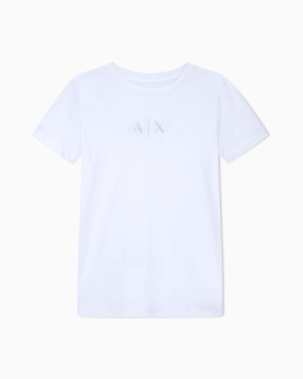 ARMANI EXCHANGE White Regular Fit T-Shirt