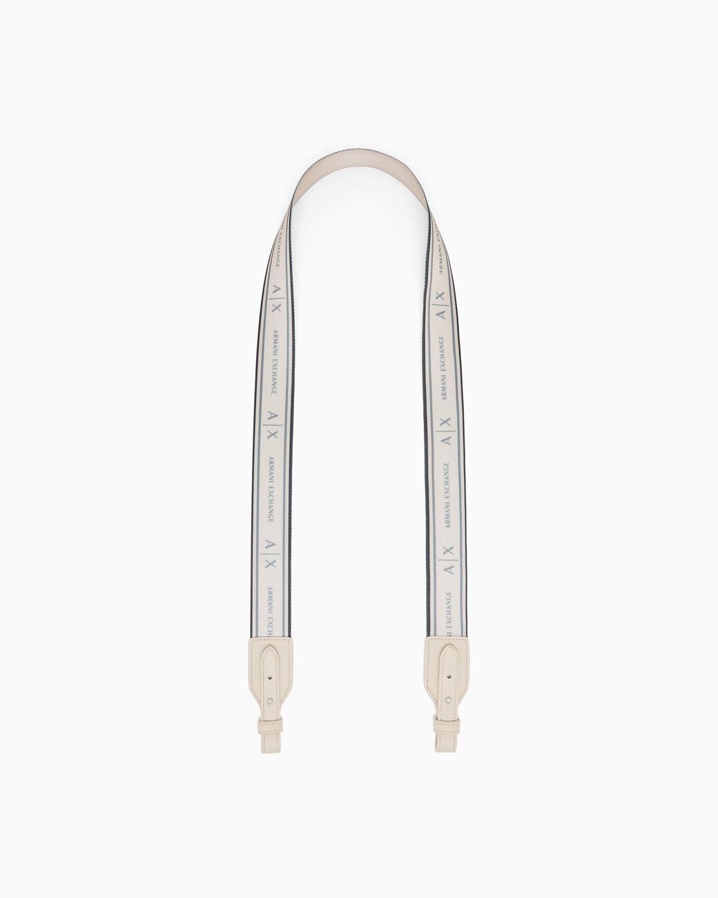 ARMANI EXCHANGE White Tote Shopping Bag