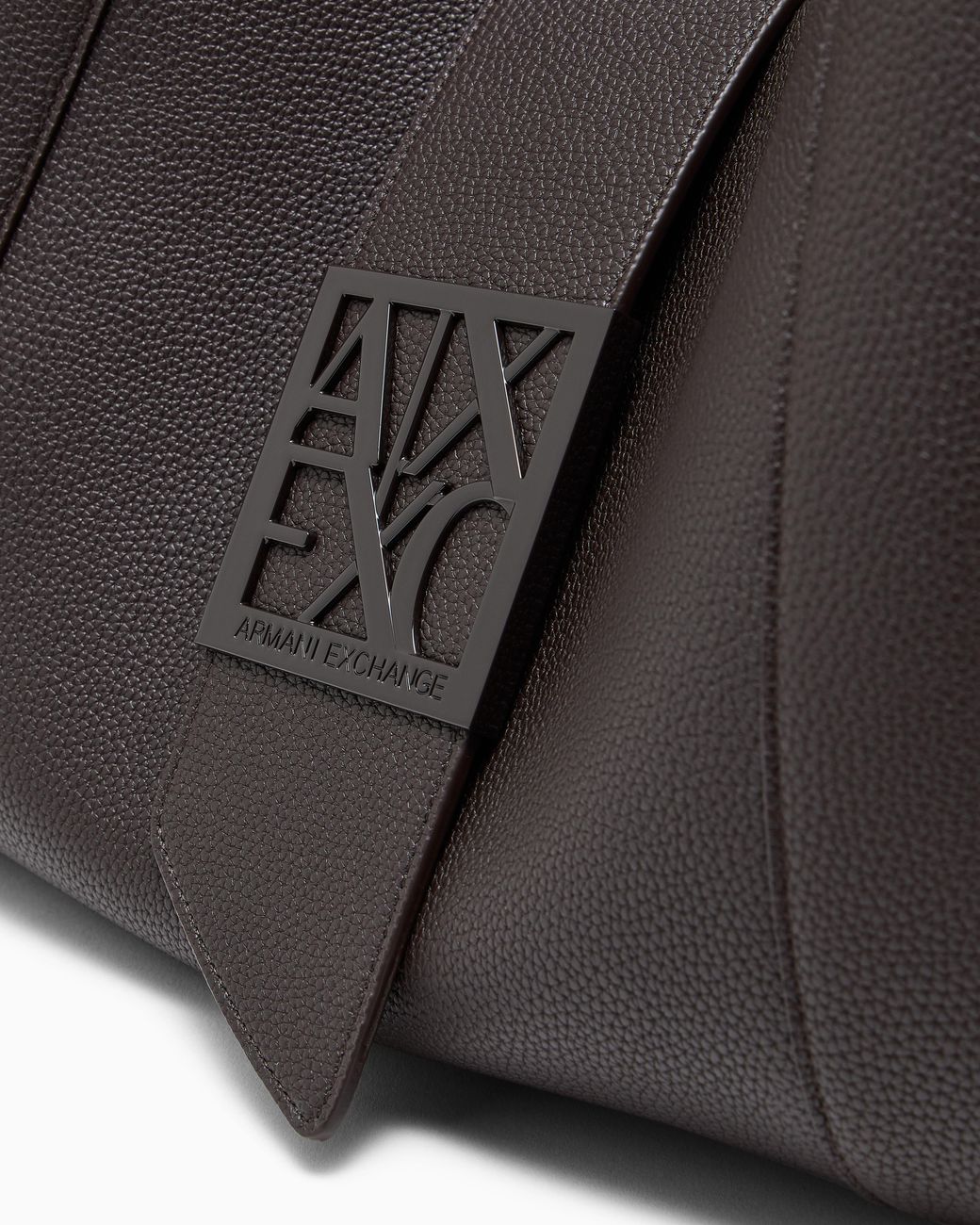 ARMANI EXCHANGE Black Soft Hobo Shoulder Bag