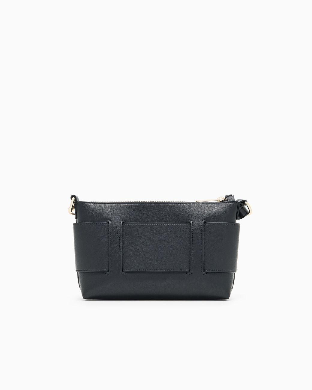 ARMANI EXCHANGE Gray Logo Bag With Embossed Front And Adjustable Strap