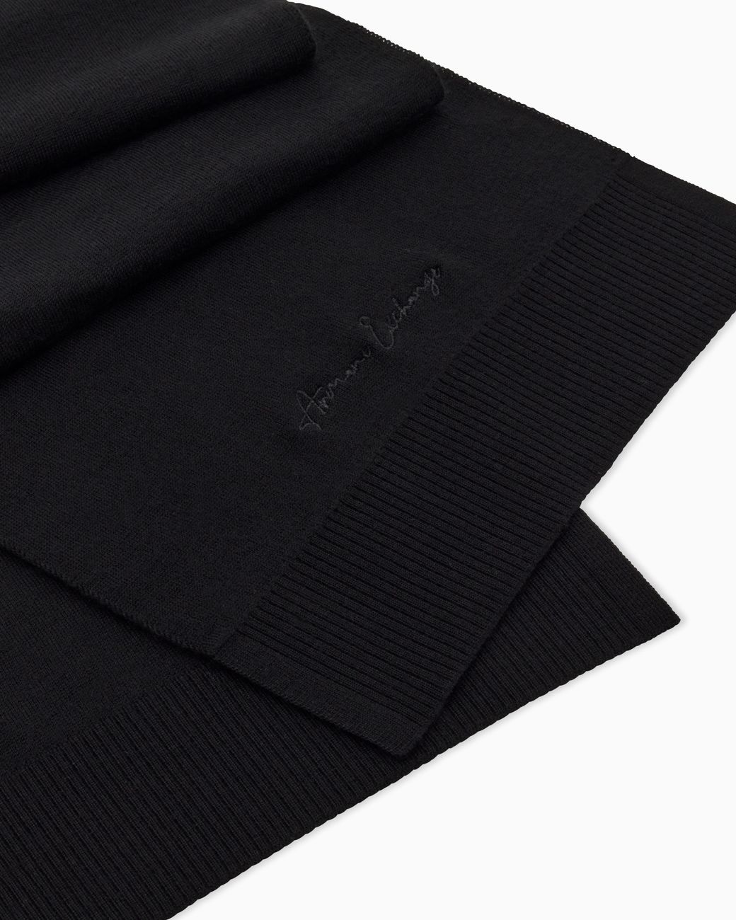 ARMANI EXCHANGE Black Scarves