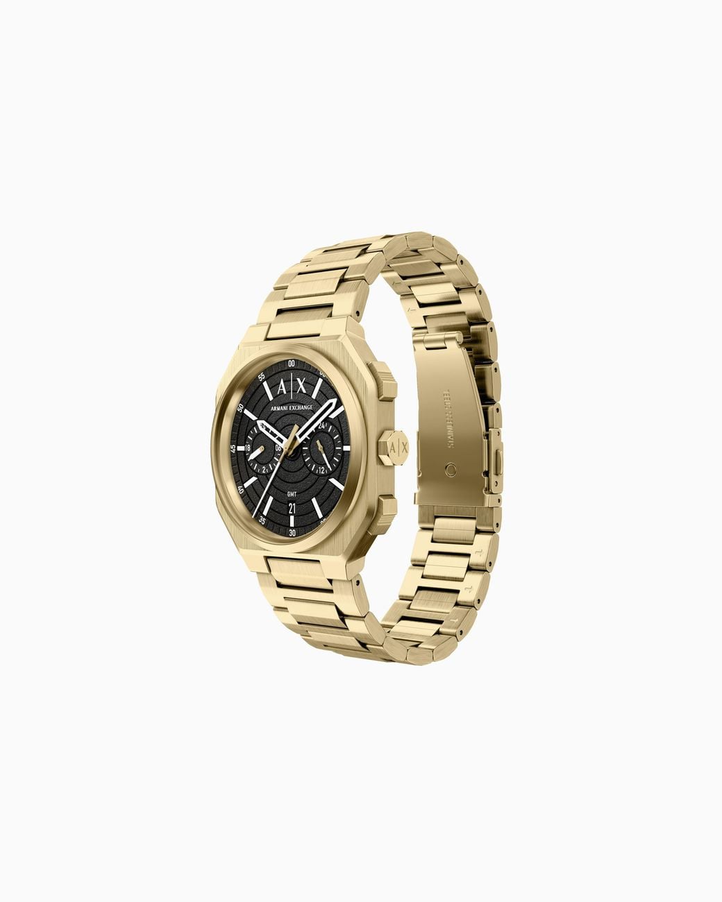 ARMANI EXCHANGE Metallic X Bass Dual-Time Watch for men
