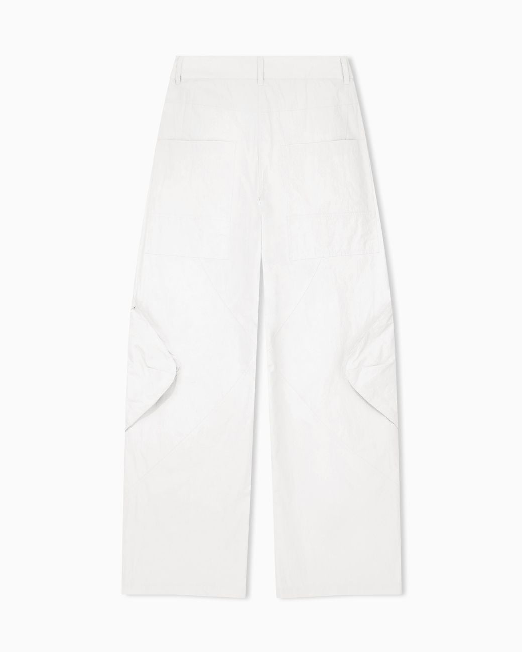 ARMANI EXCHANGE White Oversized Trousers
