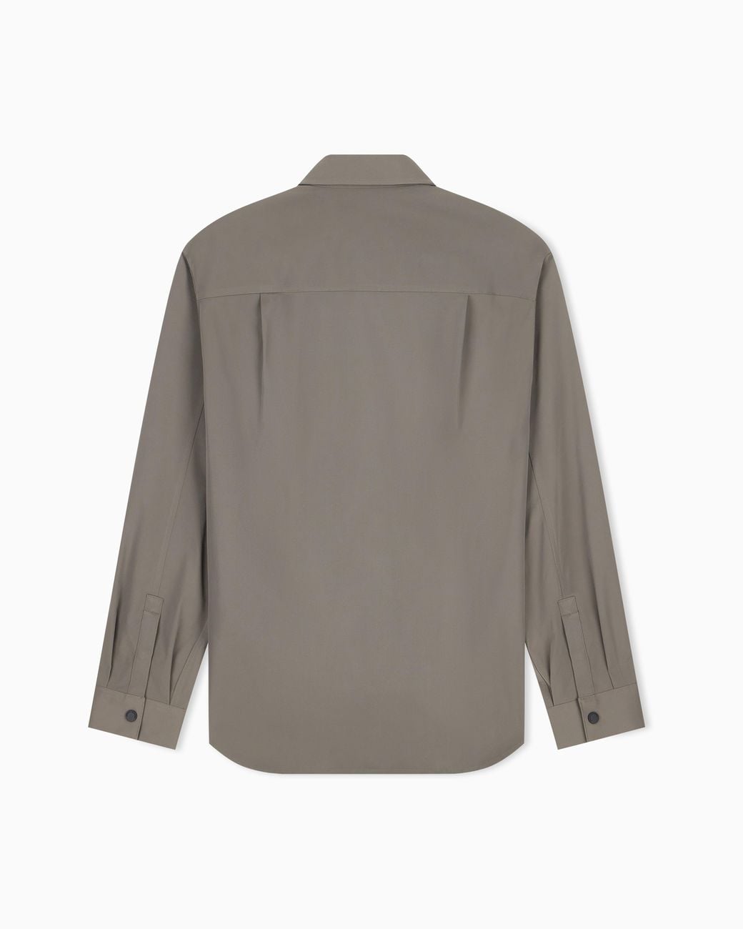 ARMANI EXCHANGE Brown Oversized Fit Shirt With Lining for men