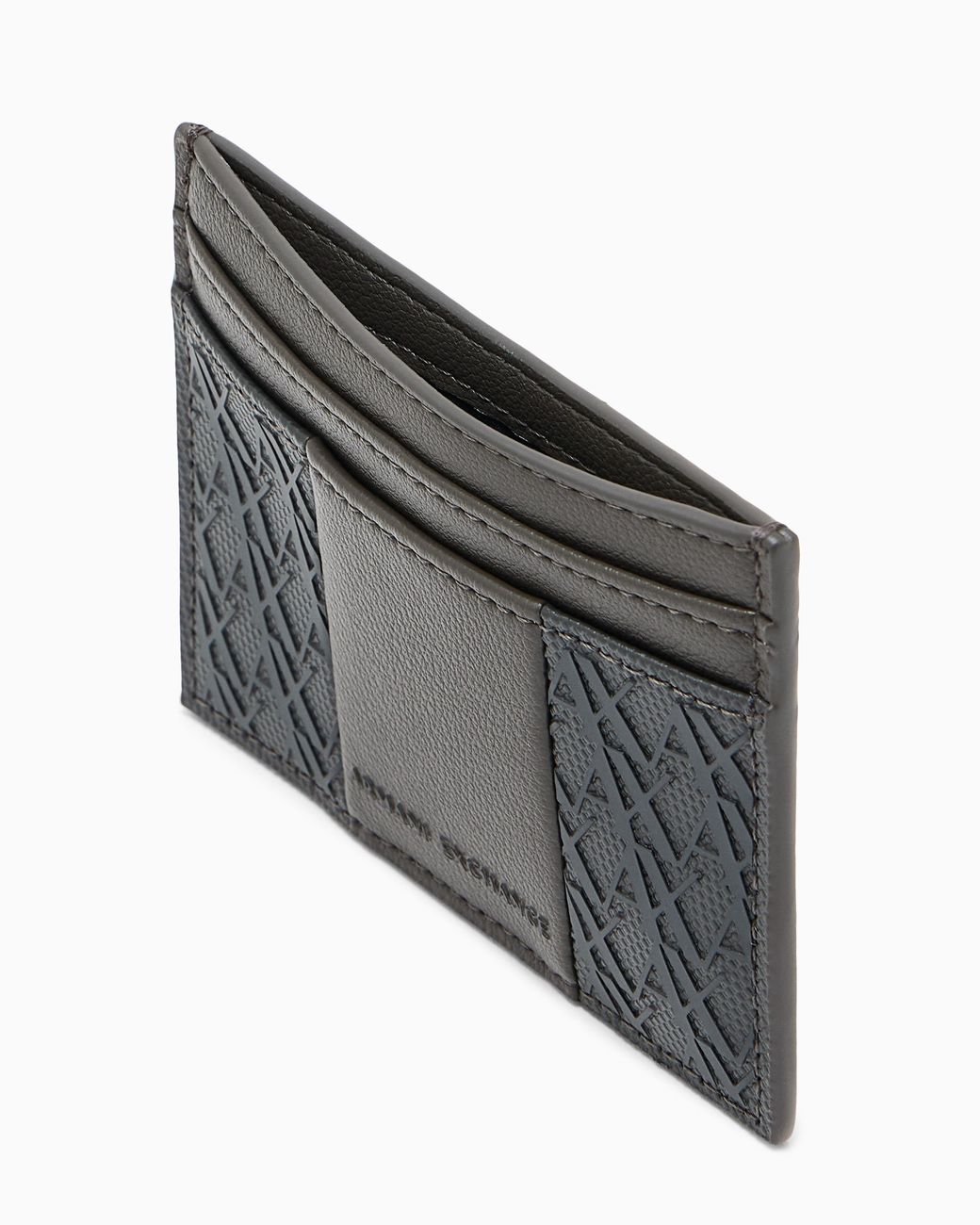 ARMANI EXCHANGE White Credit Card Holder Regular Fit for men