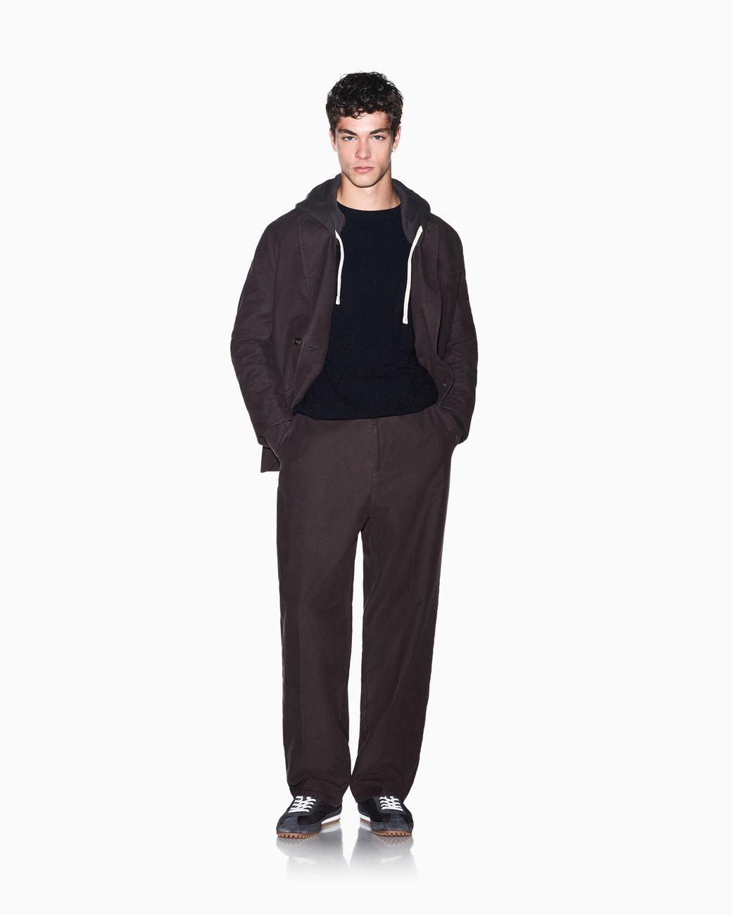ARMANI EXCHANGE Black Pullover for men