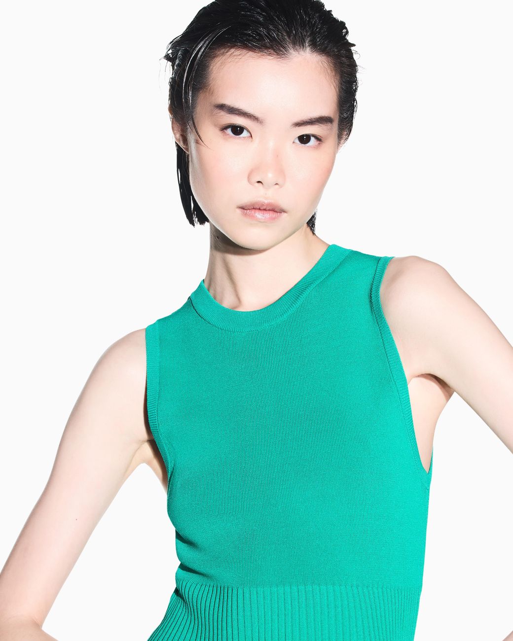 ARMANI EXCHANGE Blue Slim Fit Dress