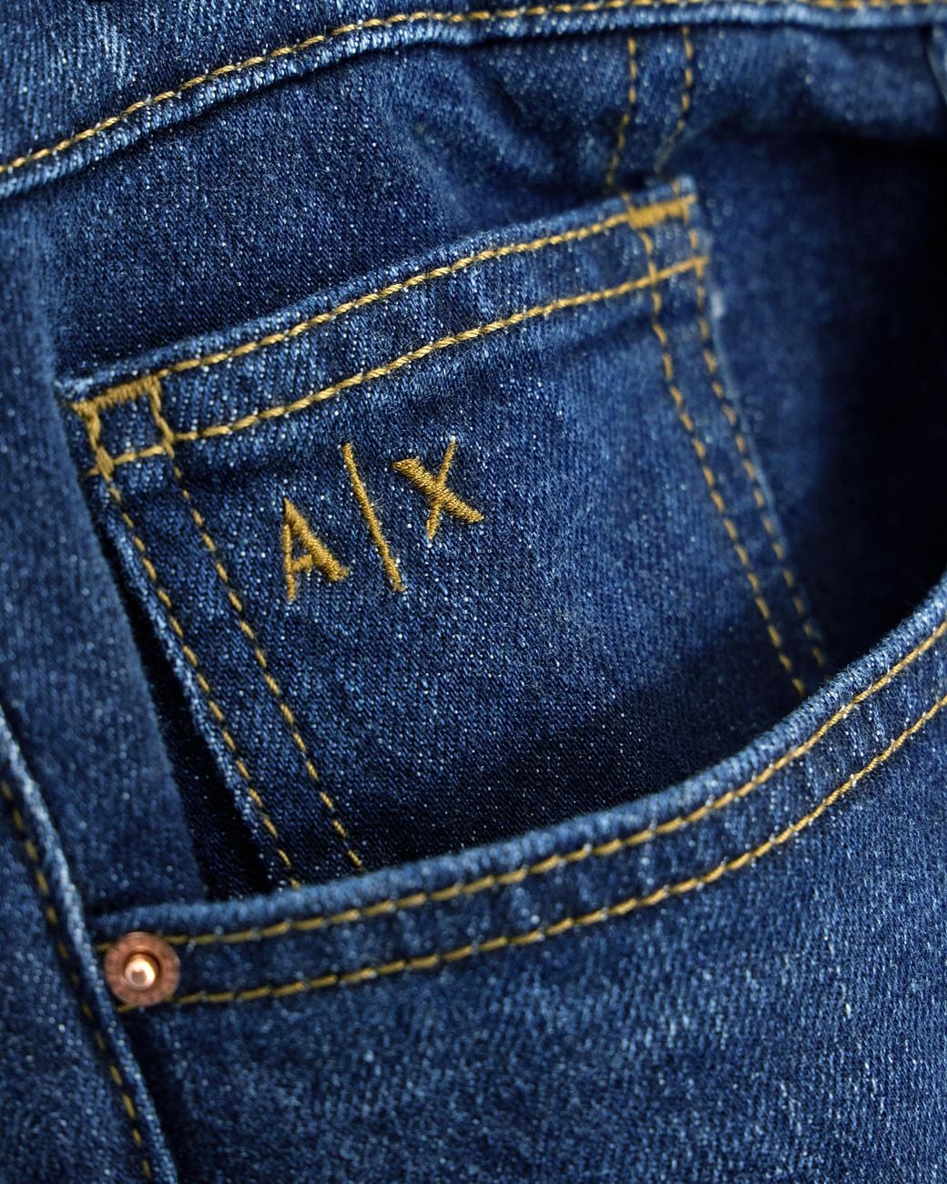 ARMANI EXCHANGE Blue Slim Fit 5 Pockets Pant for men