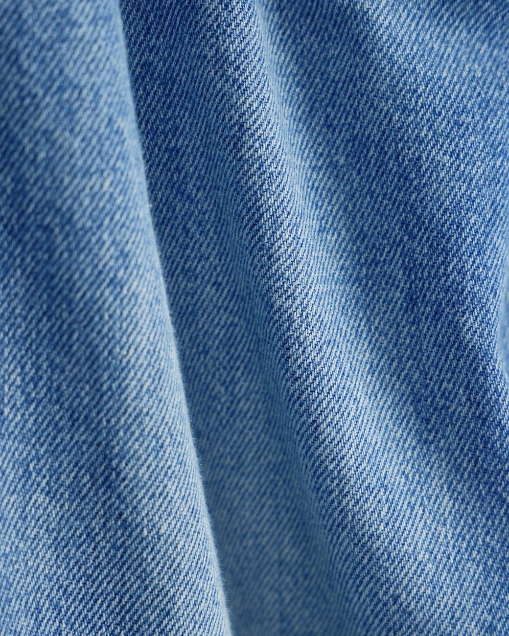 ARMANI EXCHANGE Blue Oversized Fit 5 Pockets Denim Pant Rigid Cotton