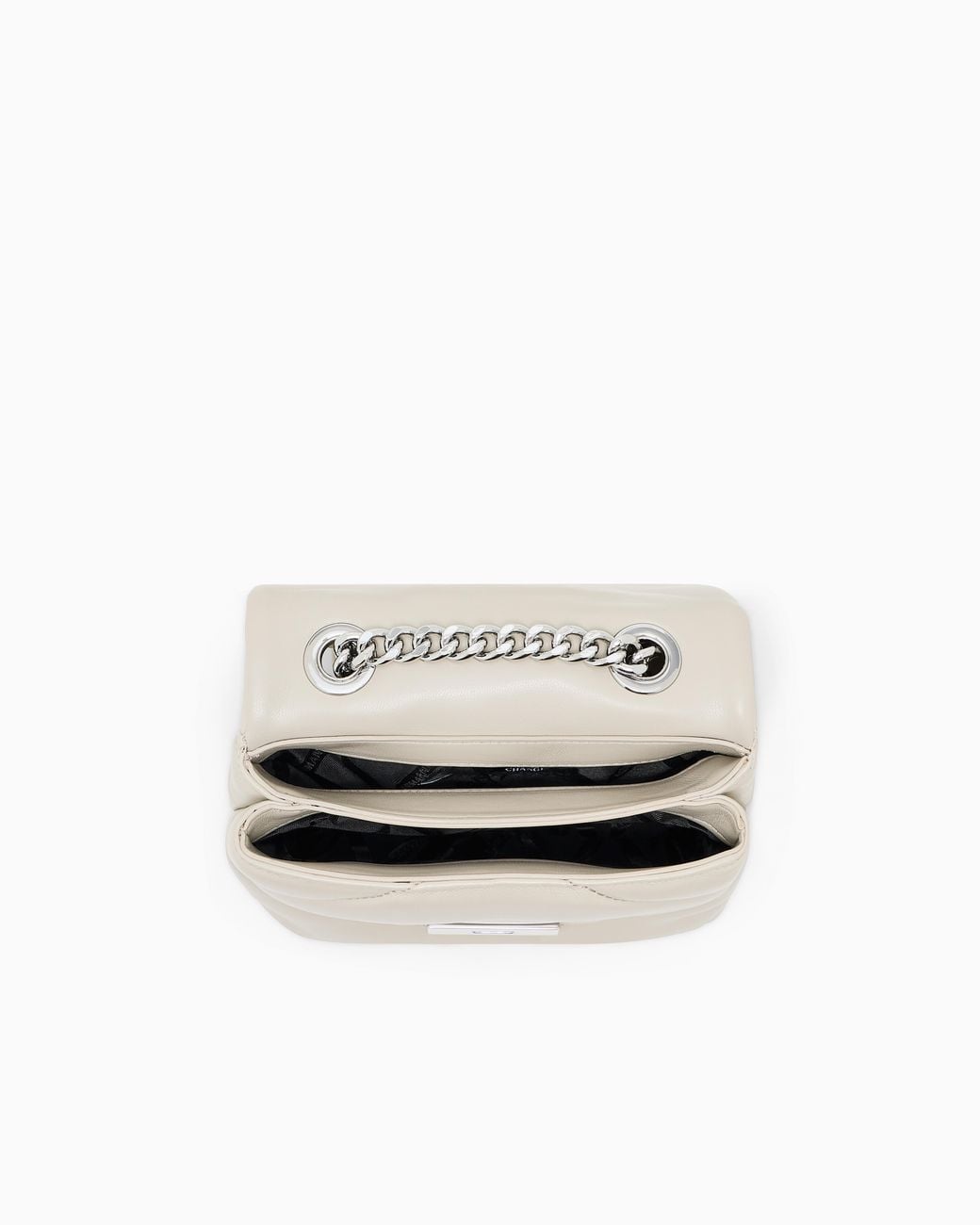 ARMANI EXCHANGE White Mini Bag With Outer Coating And Padding