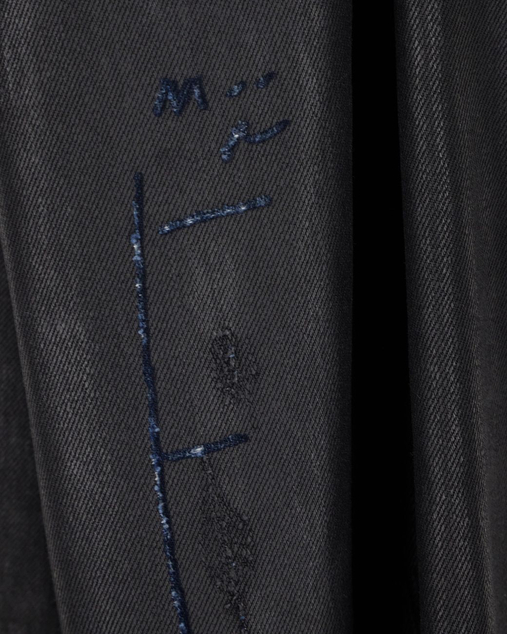 ARMANI EXCHANGE Blue Oversized Fit 5 Pockets Denim Pant