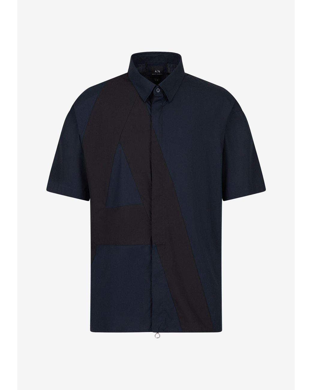 Armani Exchange Casual Shirts in Blue for Men | Lyst UK