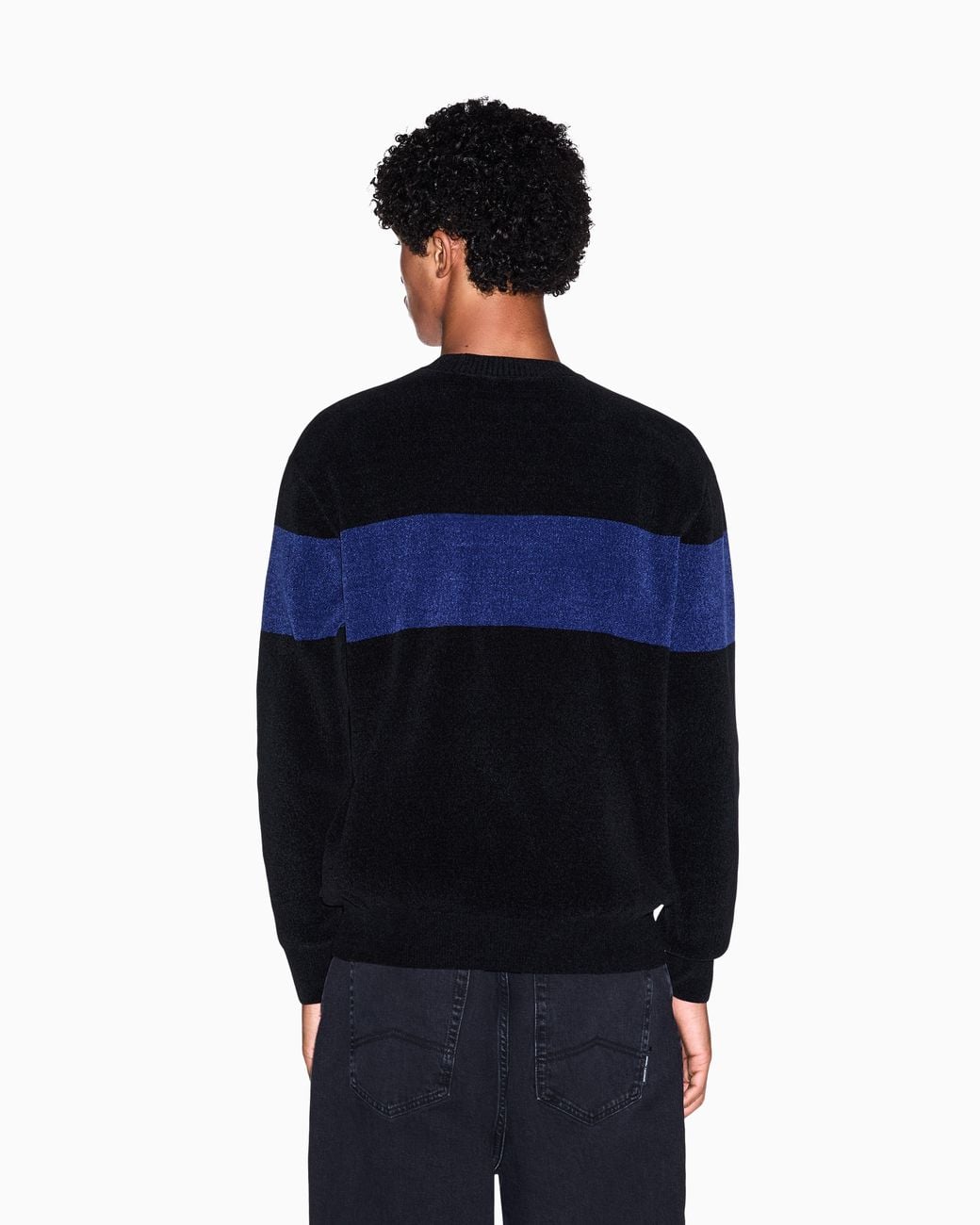 ARMANI EXCHANGE Blue Pullover for men