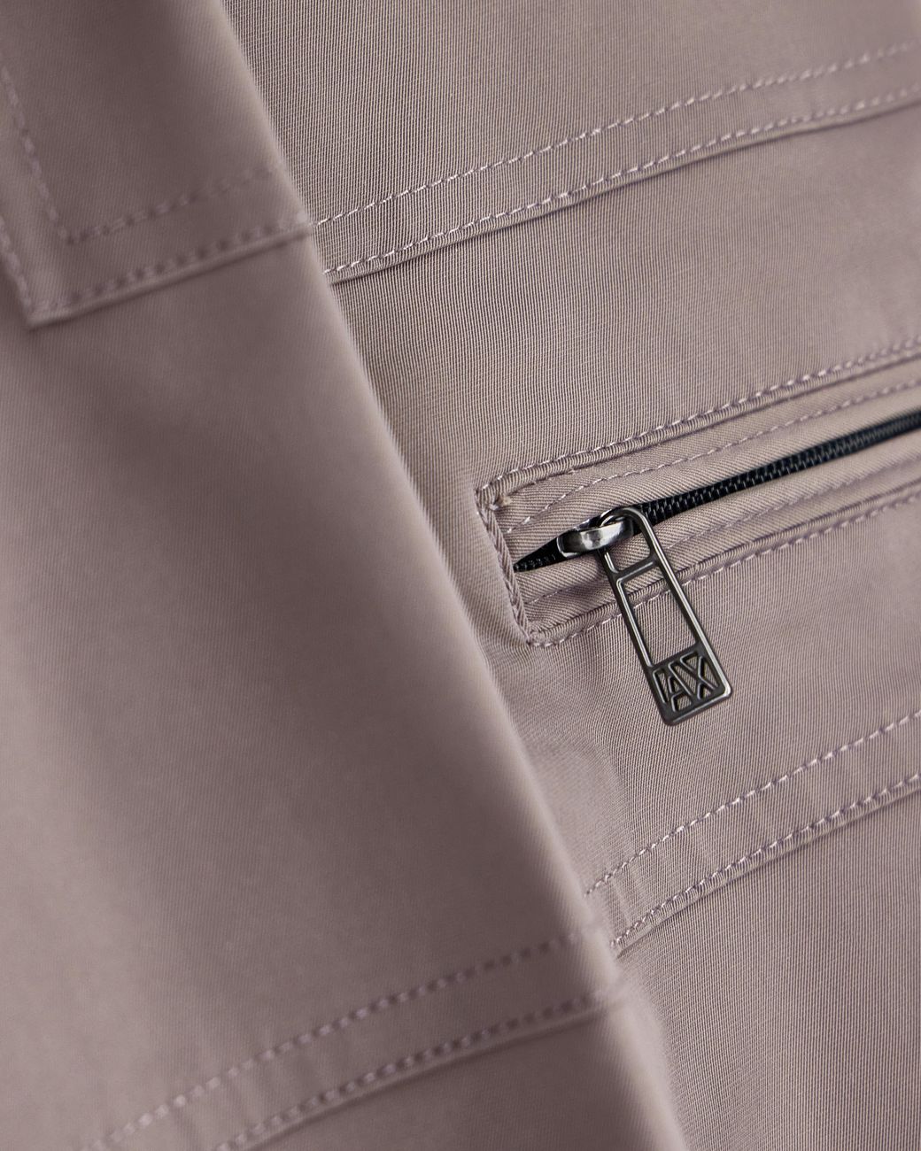 ARMANI EXCHANGE Brown Regular Fit Trousers With Lining for men