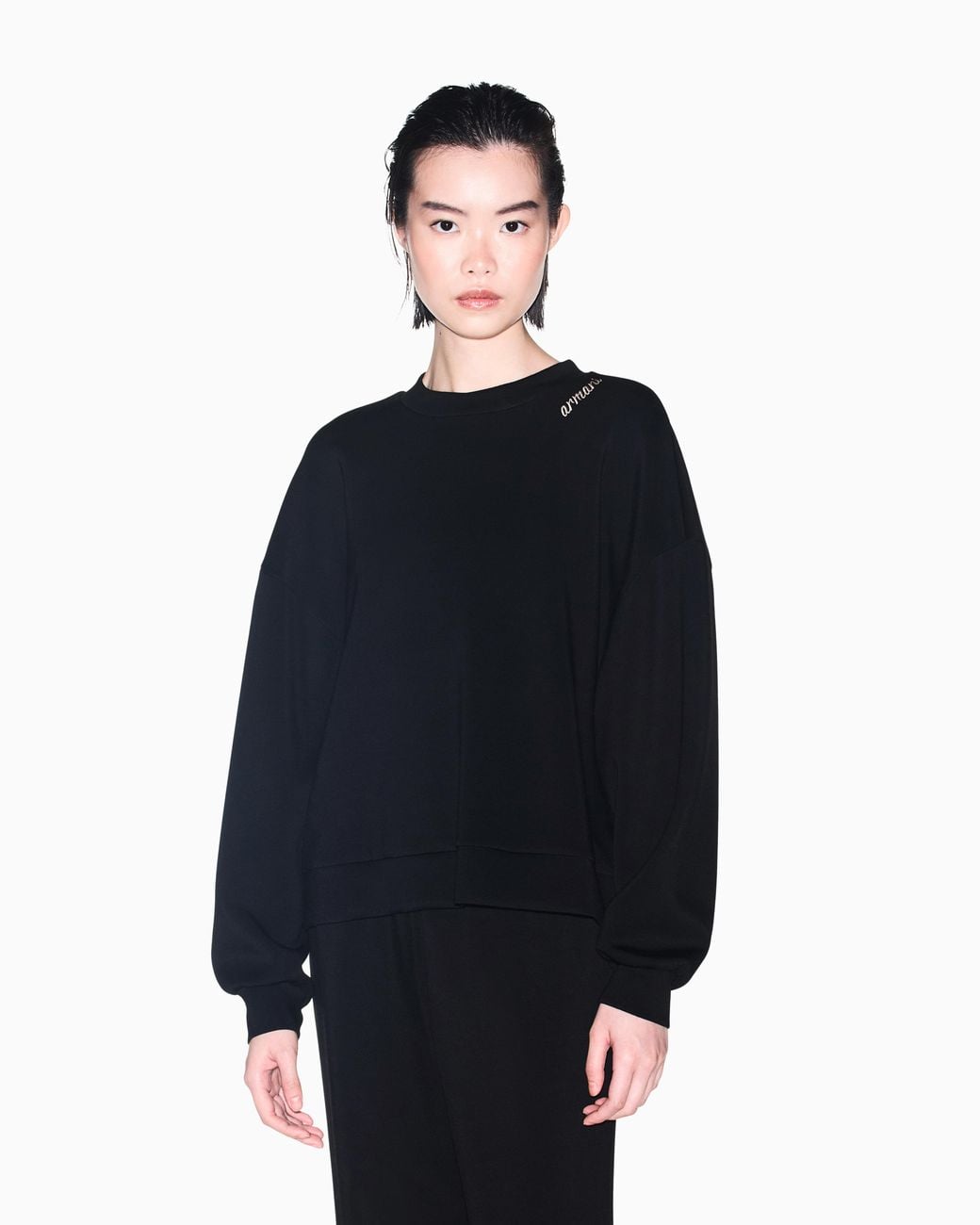 ARMANI EXCHANGE Black Sweatshirt