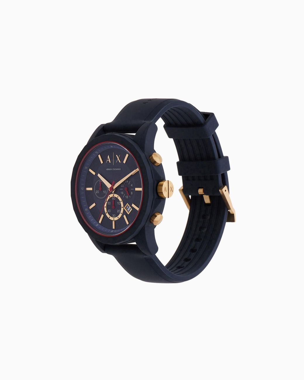 ARMANI EXCHANGE Blue Chronograph Movement Watch With Strap for men