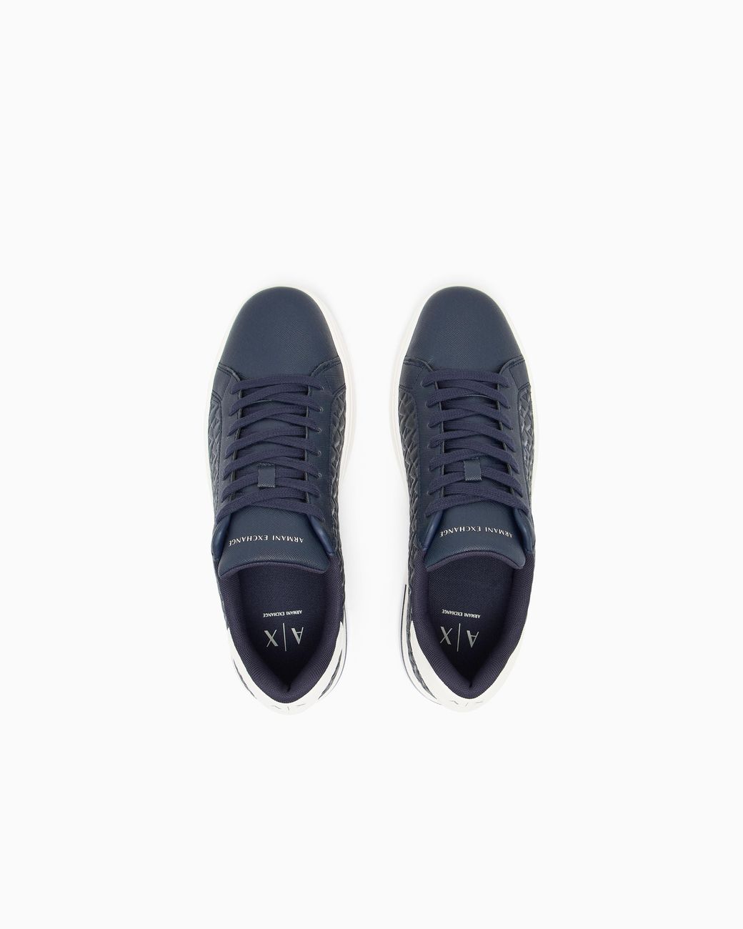 ARMANI EXCHANGE Blue Sneakers for men