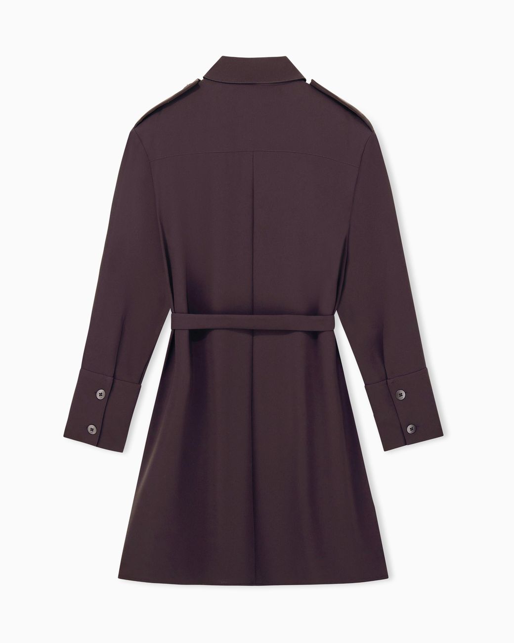 ARMANI EXCHANGE Purple Regular Fit Dress