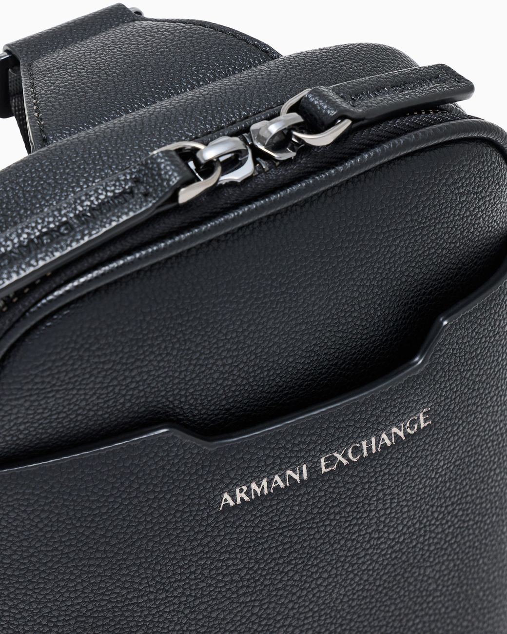 ARMANI EXCHANGE Blue Crossbody Bag With Adjustable Strap And Zip Closure for men