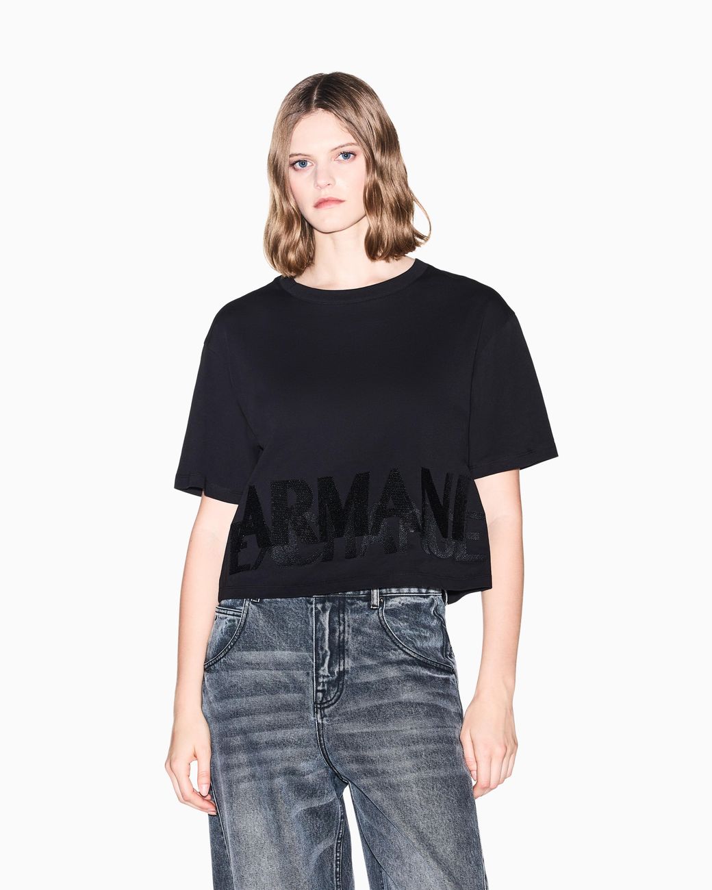 ARMANI EXCHANGE Blue Regular T-Shirt