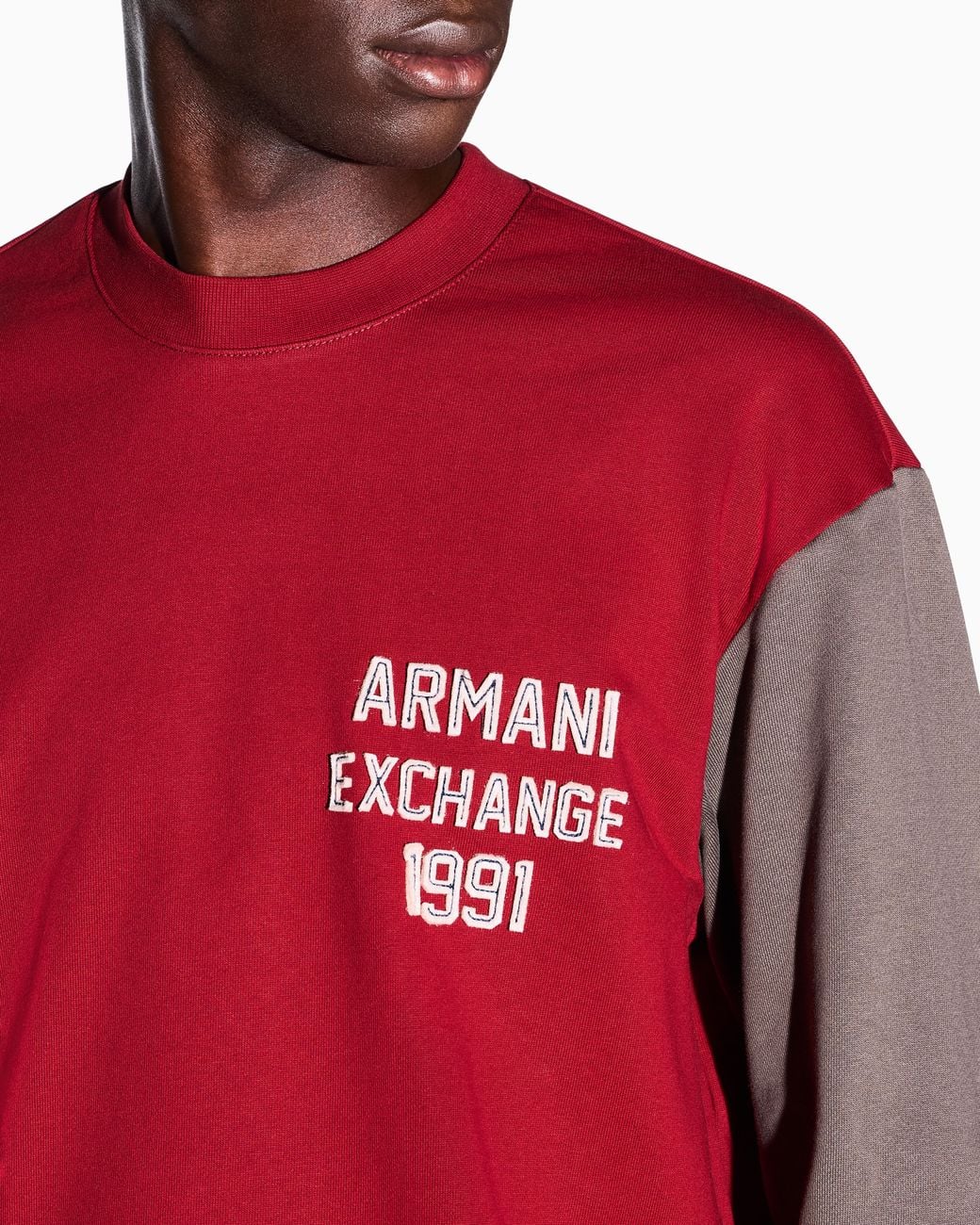 ARMANI EXCHANGE Red Sweatshirt for men