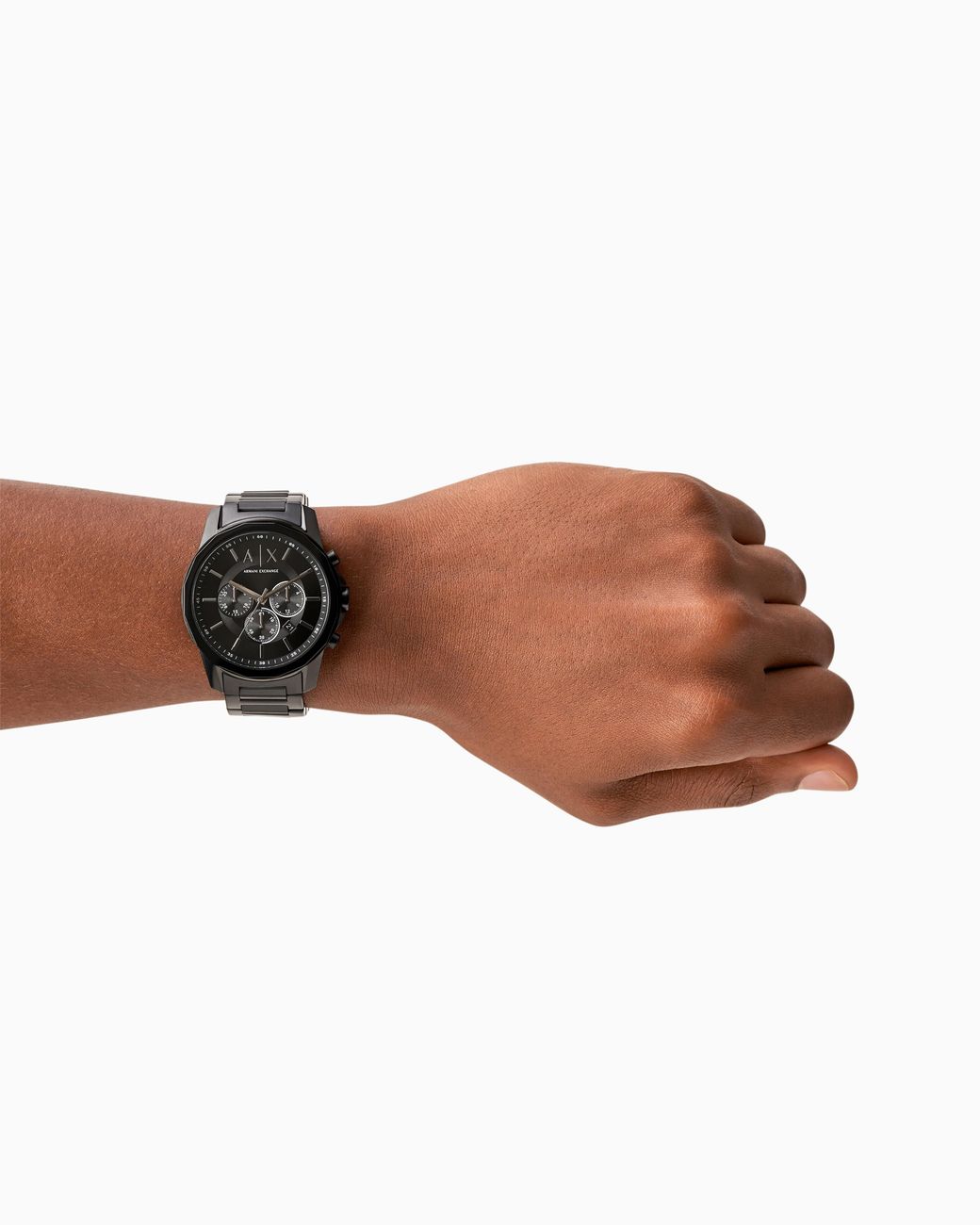 ARMANI EXCHANGE Black Chronograph Stainless Steel Watch for men