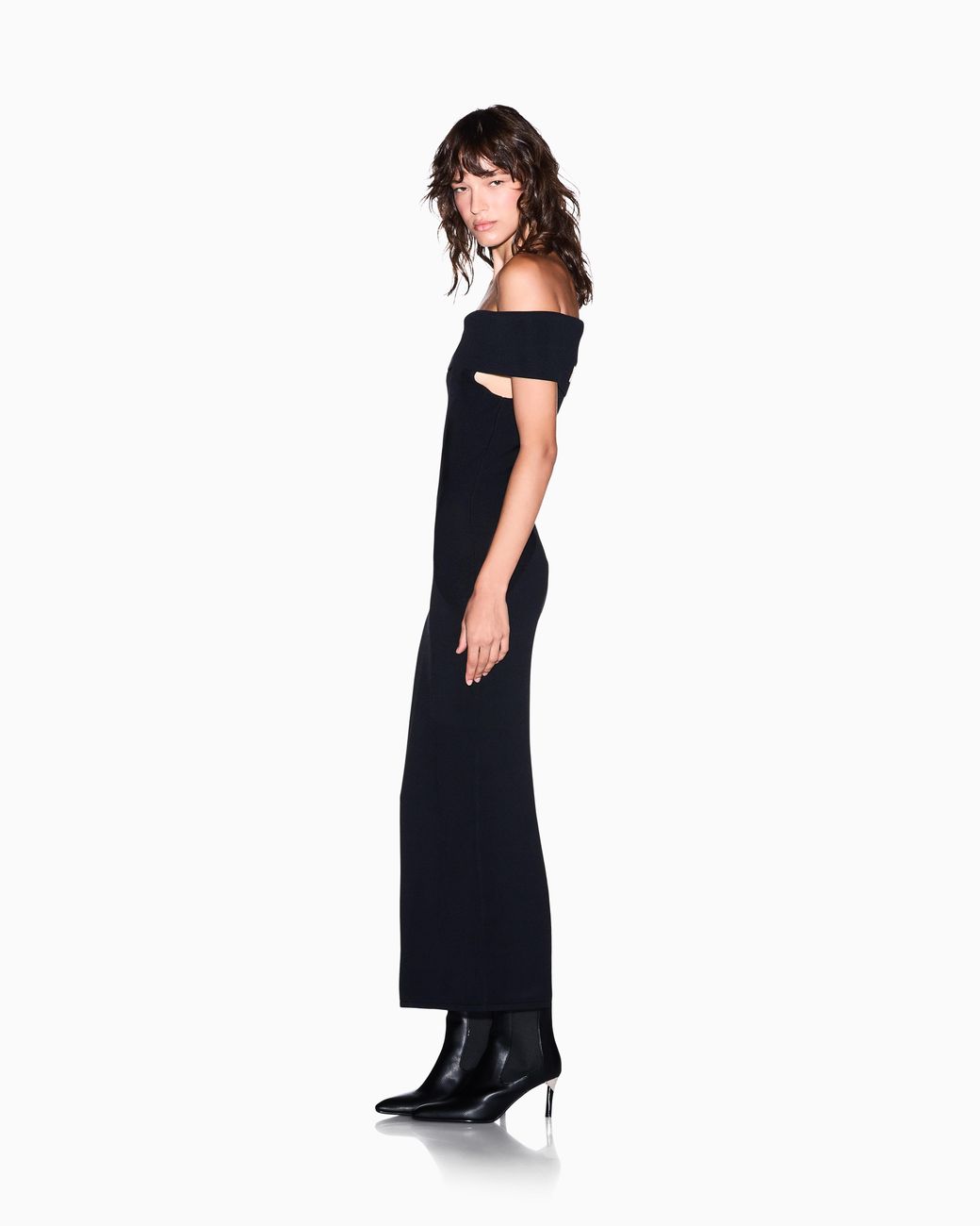 ARMANI EXCHANGE Black Slim Fit Dress
