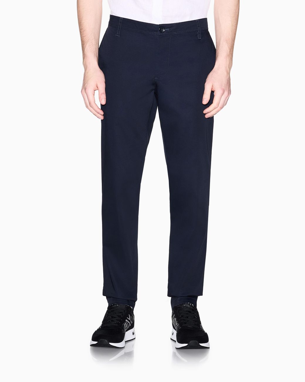 ARMANI EXCHANGE Blue Slim Fit Chinos for men