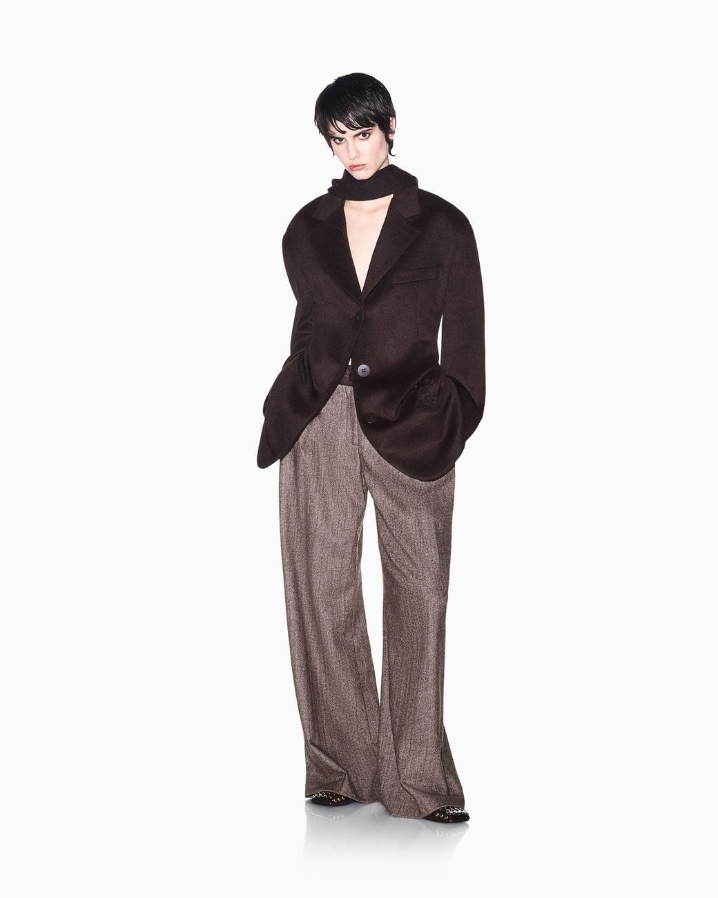 ARMANI EXCHANGE Blue Caban Coat
