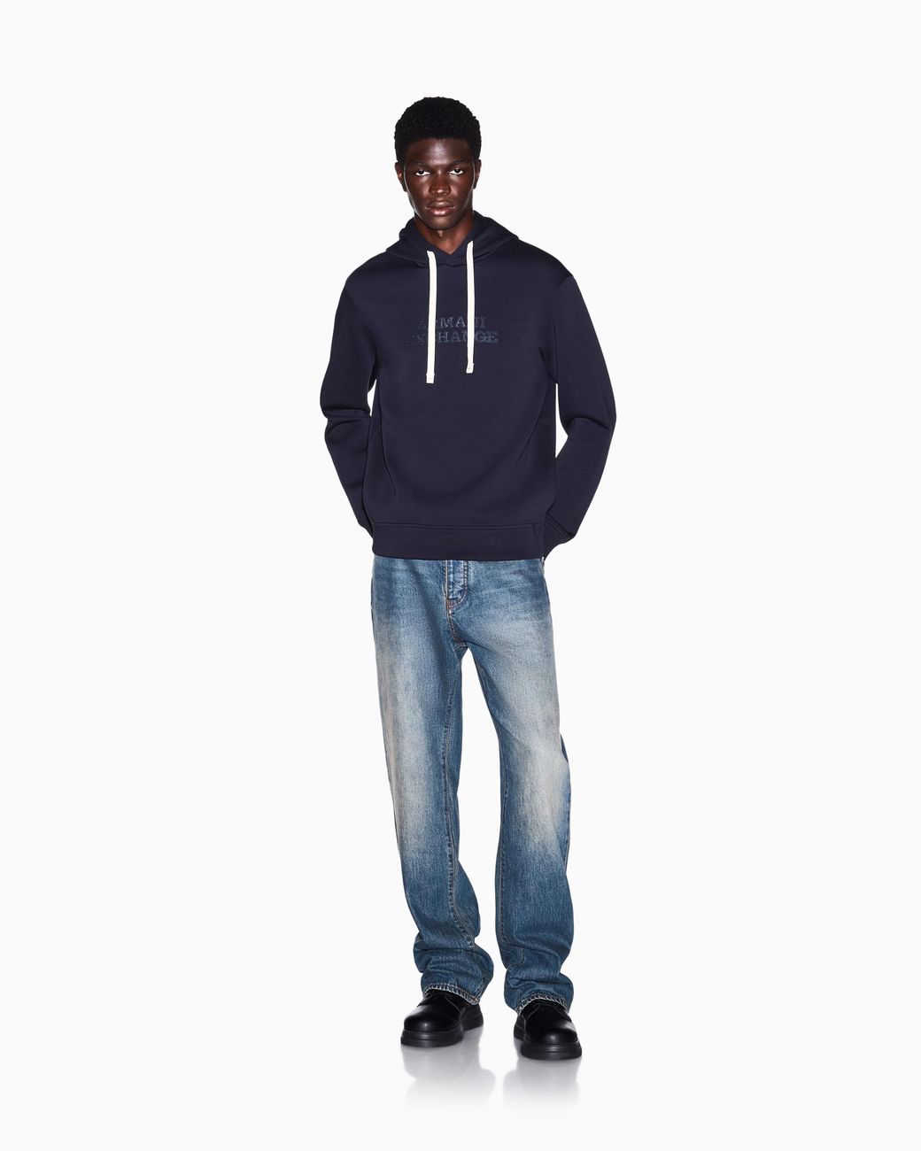 ARMANI EXCHANGE Blue Sweatshirt for men